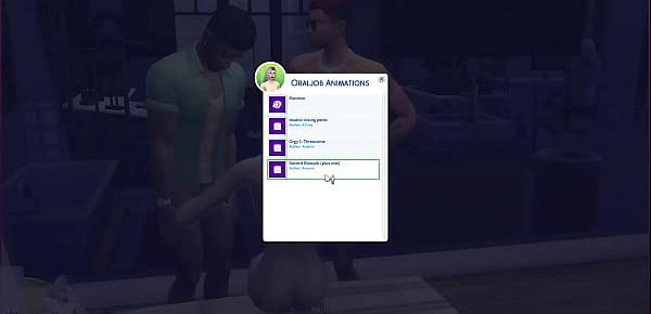  The Sims 4 First Person 3ssome